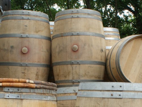 Half Oak Barrel Planter / Water Butt / Garden Ornament / Feature / Rain Harvesting