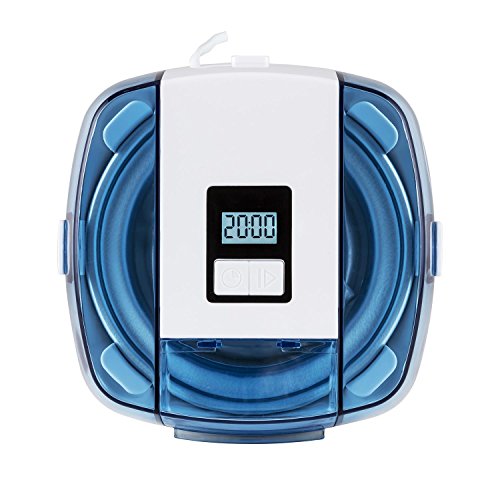 Klarstein Creamberry • Eismaschine • Speiseeismaschine • 4-in-1-Eisbereiter • Zubereitung in 20 Minuten • 1,5 Liter Fassungsvermögen • Thermobehälter • stromsparend • Timer • Abschaltautomatik • Digitalanzeige • inkl. Rezeptvorschläge • 10 W • weiß - 7