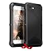 Produktbild iPhone 8 plus wasserdichtes Hülle 5.5 zoll iphone case Schutzhülle Ganzkörper cover Robust Handyhülle Dual Layer Schale mit eingebautem Displayschutz und Gürtelclip für Apple iPhone 7 plus / 8 plus