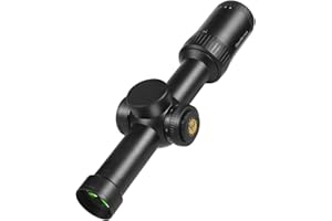 Lunette de Visée de Chasse WestHunter Optics HD-S 1.2-6x24 IR Pro LPVO, 30 mm d'illumination Rouge Vert de Précision Tactique 1/4 MOA, Lunette de Tir Compacte pour la Chasse