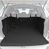 Kofferraumschutzdecke,Wasserdicht Doppelt Zweiseite Verdickung Hundedecke Auto mit Tasche,Schwarz
