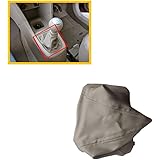 New JD Car Accessories Pu Leatherette Gear Shift Lever Cover Boot for [ Maruti Suzuki Swift DZIRE TYP2]Ertiga-2015,and Maruti