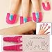 Ckeyin ® 2*26 Pcs Spill-proof Nail Gel Model Clip Overflow Prevention DIY Tool