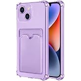 Lavderuar İphone 14 İle Uyumlu Y&uuml;ksek Kalite &Ouml;zel Kartlıklı Şeffaf Telefon Kılıfı &ndash; Arka Cepli C&uuml;zdanlı Silikon Koruyucu Kapa