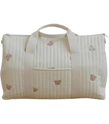 Borsa Fasciatoio Filet 100% Made In Italy – Cotone Trapuntato, Interno In Spugna E Tasca In Tela Aida Da Ricamare, Azzurra