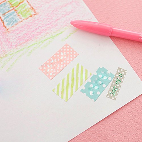 7thLake 5 Stück/Satz Papier Washi Klebeband Dekoband Aufkleber für Scrapbooking Dekoration - 2