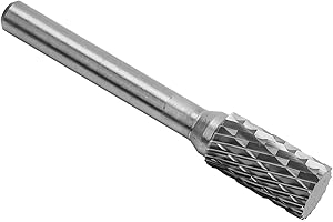 EXTRWORY Lima giratoria de carburo, cabezal de fresa de metal, vástago de 6 mm, (10 mm)