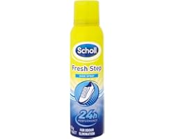 Scholl Fresh Step Shoe Spray, 4x100 ml