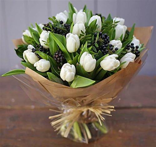 Winter White Tulips - Margaret Emms Fresh Flowers Delivered
