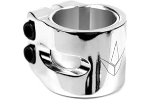 Blunt - Abrazadera para patinete, cromo, con 2 tornillos, tamaño único, plata metalizada