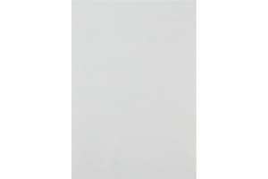 GBC CN040070 Einbanddeckel LeatherGrain Retail Pack, A4, Karton, 250 g/qm, 25 Stück, weiß