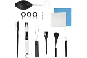 skytowards 13 PCS Kit de Limpieza de Teclado 13 en 1 Cepillo de Teclado Kit de Limpieza de PC Herramienta de Limpieza de Ordenadores Portátiles Cepillos Ordenador para Teclado Portatil Cámaras