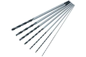 VERTO trapano in legno legno Bohrsatz balkenbohrer 7 pezzi, 300 mm lungo, 4 5 6 7 8 10 12mm