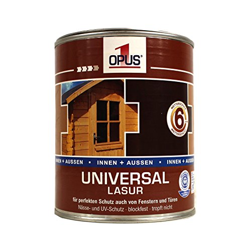 Preisvergleich Produktbild 2,5L Opus1 Universal Lasur nussbaum dunkel