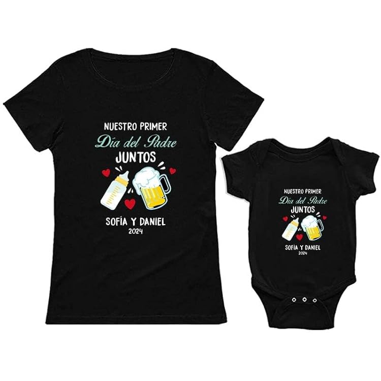 Camiseta Divertida Para Papá Personalizada Genuine Papá De  Nombre Del Nino A Since Ano Nacimiento Hijo