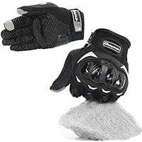 COFIT Guanti da Moto, Touchscreen sulle Dita, Guanti per corse in Motocicletta, per guidare Quad (ATV), per Arrampicata, Escursioni e Altri Sport All'aperto - XL