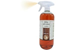 La Baille - Olio di lino per legno in spray - Facile applicazione - Interno/Esterno - Trattamento, protezione e manutenzione mobili parquet in legno. Impermeabile, ravviva il colore naturale.