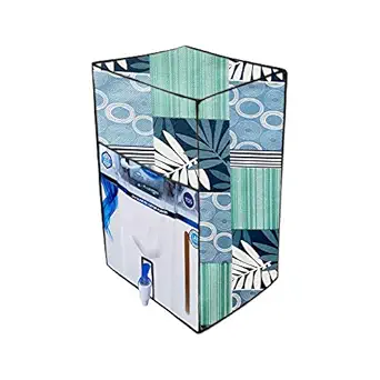JM Homefurnishings waterproof and dustproof Printed Water Purifier cover for KENT Super+ 8-Litres Mineral RO
