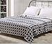 Produktbild QTQHOME Flanell Licht Super Weich Thermodecke,Superfine Faser Gemütlich Sofa Decke Reisen Decke Groe Knig Alle Jahreszeiten Easy Care-O 200x230cm(79x91inch)