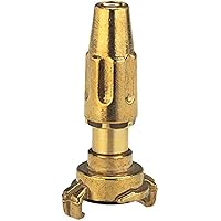 Gardena Messing-Schnellkupplungs-Spritze für 13 mm (1/2 Zoll)-Schläuche: Schnellkupplungsanschluss mit regulierbarem…