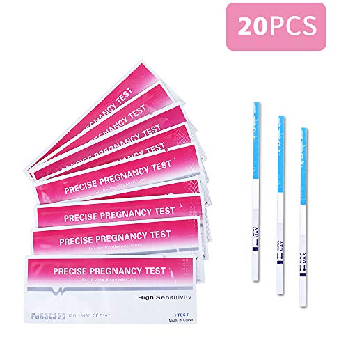 20 test de embarazo ultrasensibles (10mIU/ml) 20 HCG
