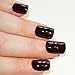 Bling Art False Nails French Manicure Burgundy Red 24 Full Cover Medium Tips UK