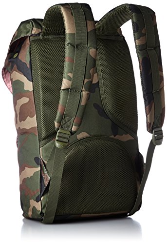 Herschel Little America Backpacks Rucksack  Gr  n  Woodland Camo   25 Liter