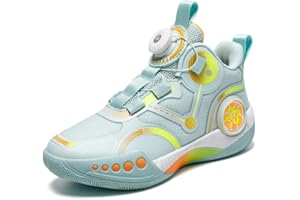 CZHIHANEG Chaussures de Basketball pour Enfants Chaussures de Basketball pour Enfants Fermer Baskets