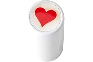 Asbri Golf Heart Sello de Bola de corazón, Rojo, Unisex