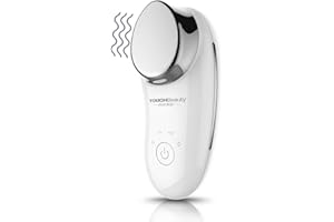 ‎TOUCHBEAUTY TOUCHBeauty Ultraschall-Gesichtsmassage, Gesichtsliftinggerät, ionische Gesichtsmassage Vibrationstiefenreinigung Anti-Falten, Gesichtsmassagegerät zur Hautpflege Gesichtsreiniger AG-1681A