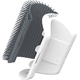 Catit 2.0 Personal Care Set, massage corner for cats, gray, 1 piece (single pack)
