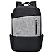 Produktbild UtoteBag 17,3 Zoll Laptop Rucksack Kratzfester Arbeit Business Daypack USB-Ladeanschluss Multifunktional Computer Männer Schule Schulrucksack Reise Rucksäcke für Notebook Herren Damen,Grau Schwarz