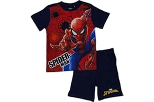 arlis Ensembles shorts et haut Spiderman - Ensemble T-Shirt + Short Spiderman
