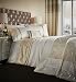 Produktbild Catherine Lansfield Home Luxor Jacquard Bestickt Bettbezug Set, Gold, Double, Polyester, Gold, Einzelbett