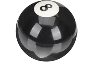 Toddmomy 4 Stück Billard Schwarz Acht-Kugel-Stoßstange Billardtisch Billardtisch-Zubehör Snooker-Kugeln Billard-Zubehör Billard-Übungshilfen Billardtisch-Kugeln Billard-Zubehör