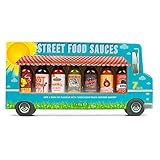Modern Gourmet Foods, Street Food Sauces Coffret Cadeau, 45 grammes chacun, Lot de 7