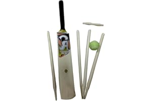 CA New Kids Garden Outdoor Essential Starter Cricket Set Bat Ball Stumps Size 2
