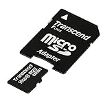 Transcend TS16GUSDHC10E Class 10 Extreme-Speed microSDHC 16GB Speicherkarte mit SD-Adapter [Amazon Frustfreie Verpackung]