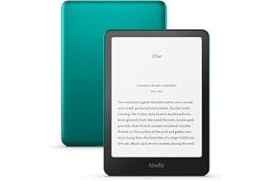 Certified Refurbished Amazon Kindle Paperwhite Signature Edition (32 GB) – Our fastest Kindle with an auto-adjusting front light, wireless charging and weeks of battery life – Metallic Jade