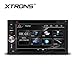 Produktbild XTRONS 6,2" HD TFT Touch Screen Double Din Autoradio Auto DVD Player unterstützt USB&SD Karte Bluetooth 2DIN 800x480 Pixels RDS & Lenkradsteuerung Funktion