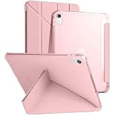 Smart Case Pink with Stand with Triangle Foldable Pen Holder Compatible with iPad 10th Generation 10.9 inch 2022