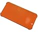 Produktbild Dot Matrix View Book Smart Case Premium Hülle Tasche Orange für HTC One M9 2015