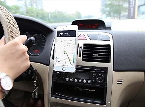 Jellico Supporto Magnetico Auto Universale bocchetta aria, Supporto in alluminio con rotazione di 360 Â° , Supporto da auto per iPhone 6/ 6 Plus/ Galaxy S6/S6 Edge e tutti gli altri smarphones/GPS...