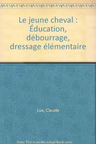 couverture de : Le jeune cheval