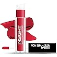 Insight Cosmetics Non Transfer Liquid Lipstick |Matte Texture|12Hrs Waterproof|Smudge Proof |Toxic Free |Vegan|Longwear, 4ml (18 Red Premiere, 4 ml)