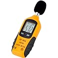 Mengshen Decibel Meter, Digital Sound Level Meter Handheld Audio Noise Meter Tester with LCD Display Measuring 30-130dB (Battery Included)