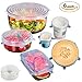 Produktbild [6Pack] Dehnbare Silikondeckel, GYOYO Silikon Stretch Deckel,Silikon Deckel , dehnbar & flexibe Universal Deckel Stretch Silikon BPA ,Nachhaltige, hitzebeständig für Spülmaschine, Mikrowelle