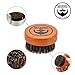 BEARDED BEN premium quality teak beard brush with 100% natural boar bristles, perfectly grooms and massages to ease itchy flaky beards, for use with beard oil, beard butter or beard balm with 2 years’ satisfaction guaranteed