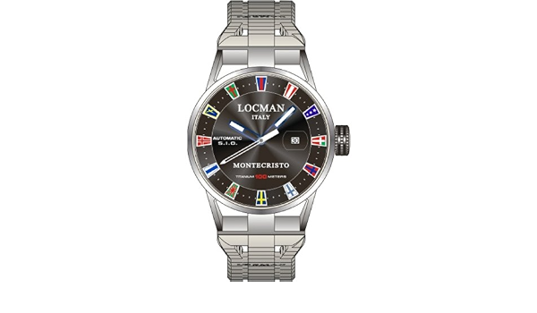 LOCMAN Orologio da polso uomo\