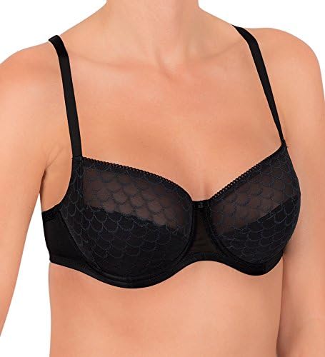 Conturelle by Felina 805816-4 Women's Spirit Black Non-Padded Underwired Full Cup Bra 34E